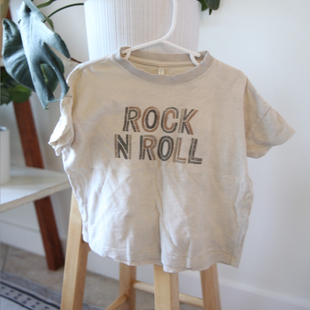 Rylee and Cru boxy tee size 4/5y PLAY
